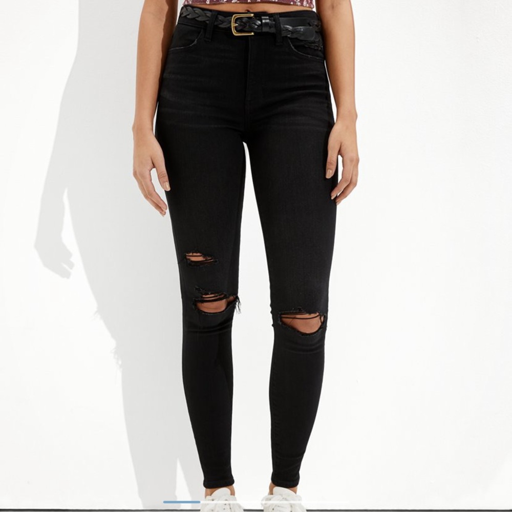 Black Ripped Jeans